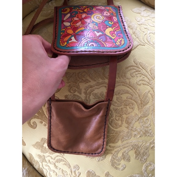 Cross body hidden pouch purse - Picture 2 of 8